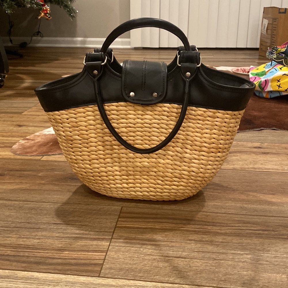 Weaved/woven hand/shoulder bag/purse - Picture 5 of 10